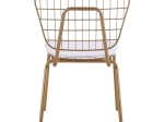 ΚΑΡΕΚΛΑ ΜΕΤΑΛΛΙΚΗ ARTELIBRE ALNUS ΜΕ ΜΑΞΙΛΑΡΙ ΧΡΥΣΟ 53X55X79CM