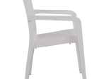 ΚΑΡΕΚΛΑ ΚΗΠΟΥ ARTELIBRE ΛΕΥΚΟ RATTAN 58X55X87CM