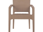 ΚΑΡΕΚΛΑ ΚΗΠΟΥ ARTELIBRE ΜΠΕΖ RATTAN 58X55X87CM