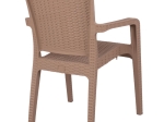 ΚΑΡΕΚΛΑ ΚΗΠΟΥ ARTELIBRE ΜΠΕΖ RATTAN 58X55X87CM