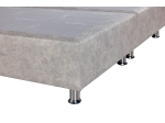ΚΡΕΒΑΤΙ ARTELIBRE BISMUTH ΑΝΟΙΧΤΟ ΓΚΡΙ PU (ΣΤΡΩΜΑ 160X200CM)