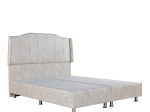ΚΡΕΒΑΤΙ ARTELIBRE BISMUTH ΑΝΟΙΧΤΟ ΓΚΡΙ PU (ΣΤΡΩΜΑ 160X200CM)