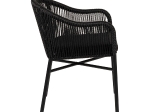 ΠΟΛΥΘΡΟΝΑ ΚΗΠΟΥ ARTELIBRE KAGERA ΜΑΥΡΟ ΑΛΟΥΜΙΝΙΟ/RATTAN 45X42X84CM