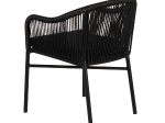 ΠΟΛΥΘΡΟΝΑ ΚΗΠΟΥ ARTELIBRE KAGERA ΜΑΥΡΟ ΑΛΟΥΜΙΝΙΟ/RATTAN 45X42X84CM