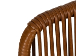 ΠΟΛΥΘΡΟΝΑ ΚΗΠΟΥ ARTELIBRE BLUENILE ΛΕΥΚΟ/ΚΑΦΕ ΑΛΟΥΜΙΝΙΟ/RATTAN 49X42X81CM