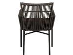 ΠΟΛΥΘΡΟΝΑ ΚΗΠΟΥ ARTELIBRE BLUENILE ΜΑΥΡΟ/ΓΚΡΙ ΑΛΟΥΜΙΝΙΟ/RATTAN 55X65X81CM