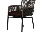 ΠΟΛΥΘΡΟΝΑ ΚΗΠΟΥ ARTELIBRE BLUENILE ΜΑΥΡΟ/ΓΚΡΙ ΑΛΟΥΜΙΝΙΟ/RATTAN 55X65X81CM