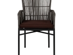 ΠΟΛΥΘΡΟΝΑ ΚΗΠΟΥ ARTELIBRE BLUENILE ΜΑΥΡΟ/ΓΚΡΙ ΑΛΟΥΜΙΝΙΟ/RATTAN 55X65X81CM