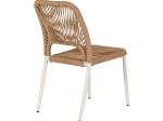 ΚΑΡΕΚΛΑ ΚΗΠΟΥ ARTELIBRE TINKISSO ΛΕΥΚΟ/ΦΥΣΙΚΟ ΑΛΟΥΜΙΝΙΟ/RATTAN 45X63X82CM