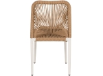ΚΑΡΕΚΛΑ ΚΗΠΟΥ ARTELIBRE TINKISSO ΛΕΥΚΟ/ΦΥΣΙΚΟ ΑΛΟΥΜΙΝΙΟ/RATTAN 45X63X82CM