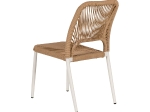 ΚΑΡΕΚΛΑ ΚΗΠΟΥ ARTELIBRE TINKISSO ΛΕΥΚΟ/ΦΥΣΙΚΟ ΑΛΟΥΜΙΝΙΟ/RATTAN 45X63X82CM