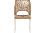ΚΑΡΕΚΛΑ ΚΗΠΟΥ ARTELIBRE TINKISSO ΛΕΥΚΟ/ΦΥΣΙΚΟ ΑΛΟΥΜΙΝΙΟ/RATTAN 45X63X82CM
