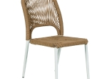 ΚΑΡΕΚΛΑ ΚΗΠΟΥ ARTELIBRE TINKISSO ΛΕΥΚΟ/ΦΥΣΙΚΟ ΑΛΟΥΜΙΝΙΟ/RATTAN 45X63X82CM
