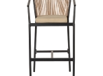 ΣΚΑΜΠΟ ARTELIBRE MANDRAKA ΜΑΥΡΟ/ΦΥΣΙΚΟ ΑΛΟΥΜΙΝΙΟ/RATTAN 56X63X108CM