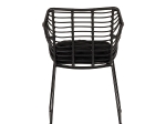 ΠΟΛΥΘΡΟΝΑ ΚΗΠΟΥ ARTELIBRE KALAMBO ΜΑΥΡΟ ΑΛΟΥΜΙΝΙΟ/RATTAN 56X57X81CM