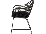 ΠΟΛΥΘΡΟΝΑ ΚΗΠΟΥ ARTELIBRE KALAMBO ΜΑΥΡΟ ΑΛΟΥΜΙΝΙΟ/RATTAN 56X57X81CM