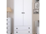 ΝΤΟΥΛΑΠΑ ΔΙΦΥΛΛΗ ARTELIBRE AMARI ΛΕΥΚΟ ΜΟΡΙΟΣΑΝΙΔΑ 82X48X180CM