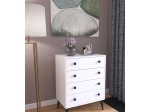 ΣΥΡΤΑΡΙΕΡΑ ARTELIBRE AMARI ΛΕΥΚΟ ΜΟΡΙΟΣΑΝΙΔΑ 72X43X96CM