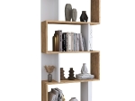 ΒΙΒΛΙΟΘΗΚΗ ARTELIBRE CHIUMBO ΔΡΥΣ/ΛΕΥΚΟ ΜΟΡΙΟΣΑΝΙΔΑ 72X22X147CM