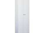 ΝΤΟΥΛΑΠΙ ARTELIBRE ROSELINE ΛΕΥΚΟ/ΑΝΘΡΑΚΙ ΜΟΡΙΟΣΑΝΙΔΑ 50X30X183CM