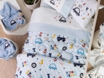 Borea Μαξιλάρι Διακοσμητικό Printed Car 45 x 45 cm Λευκό