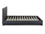 ΚΡΕΒΑΤΙ SISSY MEGAPAP ΑΠΟ ΤΕΧΝΟΔΕΡΜΑ ΧΡΩΜΑ ΜΑΥΡΟ 160X200ΕΚ.