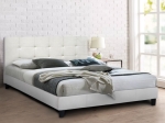 ΚΡΕΒΑΤΙ SISSY MEGAPAP ΑΠΟ ΤΕΧΝΟΔΕΡΜΑ ΧΡΩΜΑ ΛΕΥΚΟ 160X200ΕΚ.