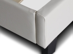 ΚΡΕΒΑΤΙ SISSY MEGAPAP ΑΠΟ ΤΕΧΝΟΔΕΡΜΑ ΧΡΩΜΑ ΛΕΥΚΟ 160X200ΕΚ.