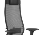 ΚΑΡΕΚΛΑ ΓΡΑΦΕΙΟΥ B1-111D MEGAPAP ΕΡΓΟΝΟΜΙΚΗ ΜΕ ΔΙΠΛΟ ΥΦΑΣΜΑ MESH ΧΡΩΜΑ ΜΑΥΡΟ 65X70X118/132ΕΚ.