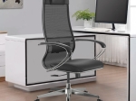 ΚΑΡΕΚΛΑ ΓΡΑΦΕΙΟΥ SIT-1031672 MEGAPAP ΕΡΓΟΝΟΜΙΚΗ ΜΕ ΔΙΠΛΟ ΥΦΑΣΜΑ MESH ΚΑΙ ΤΕΧΝΟΔΕΡΜΑ ΧΡΩΜΑ ΜΑΥΡΟ 66X70X118/131ΕΚ.