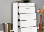 ΣΥΡΤΑΡΙΕΡΑ ΜΕΛΑΜΙΝΗΣ TRENDLINE MEGAPAP ΜΕ ΣΕ ΧΡΩΜΑ ΛΕΥΚΟ 60X44X108ΕΚ.
