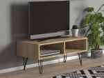 ΕΠΙΠΛΟ ΤΗΛΕΟΡΑΣΗΣ FIONA MEGAPAP ΑΠΟ ΜΕΛΑΜΙΝΗ ΧΡΩΜΑ OAK 90X30X41ΕΚ.
