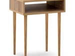 ΚΟΜΟΔΙΝΟ FIONA MEGAPAP ΑΠΟ ΜΕΛΑΜΙΝΗ - ΟΞΙΑ ΧΡΩΜΑ PINE OAK 55X35X58ΕΚ.