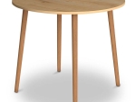 ΤΡΑΠΕΖΙ CRUZ MEGAPAP ΑΠΟ ΜΕΛΑΜΙΝΗ ΧΡΩΜΑ OAK 92X92X75ΕΚ.