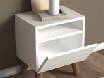 ΚΟΜΟΔΙΝΟ LUCE MEGAPAP ΑΠΟ ΜΕΛΑΜΙΝΗ ΧΡΩΜΑ ΛΕΥΚΟ 40X30X47,6ΕΚ.