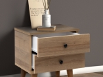 ΚΟΜΟΔΙΝΟ LUCE MEGAPAP ΑΠΟ ΜΕΛΑΜΙΝΗ ΧΡΩΜΑ PINE OAK 45X35X47ΕΚ.