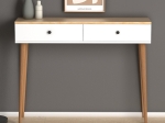 ΚΟΝΣΟΛΑ ΜΕΛΑΜΙΝΗΣ ALIS MEGAPAP ΧΡΩΜΑ PINE WHITE 110X29X88ΕΚ.
