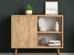 ΚΟΝΣΟΛΑ - ΜΠΟΥΦΕΣ ΜΕΛΑΜΙΝΗΣ LUCE MEGAPAP ΧΡΩΜΑ PINE 80X35X66ΕΚ.