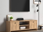 ΕΠΙΠΛΟ ΤΗΛΕΟΡΑΣΗΣ CUBE MEGAPAP ΑΠΟ ΜΕΛΑΜΙΝΗ ΧΡΩΜΑ PINE 120X30X40ΕΚ.
