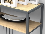 ΚΟΝΣΟΛΑ KARY MEGAPAP ΧΡΩΜΑ OAK 120X33X90ΕΚ.