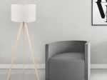 ΦΩΤΙΣΤΙΚΟ ΔΑΠΕΔΟΥ ROSLING MEGAPAP MDF/ΥΦΑΣΜΑ PVC ΧΡΩΜΑ ΦΥΣΙΚΟ/ΛΕΥΚΟ 38X21X140ΕΚ.