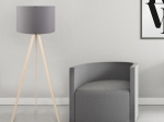 ΦΩΤΙΣΤΙΚΟ ΔΑΠΕΔΟΥ ROSLING MEGAPAP MDF/ΥΦΑΣΜΑ PVC ΧΡΩΜΑ ΦΥΣΙΚΟ/ΑΝΘΡΑΚΙ 38X21X140ΕΚ.