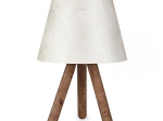 ΦΩΤΙΣΤΙΚΟ ΕΠΙΤΡΑΠΕΖΙΟ LANDER MEGAPAP ΥΦΑΣΜΑ PVC/ΞΥΛΟ ΧΡΩΜΑ ΛΕΥΚΟ/ΚΑΦΕ 22X14X32ΕΚ.