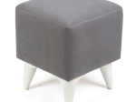 ΣΚΑΜΠΩ LIAM MEGAPAP ΥΦΑΣΜΑΤΙΝΟ ΧΡΩΜΑ ΓΚΡΙ 35X35X43ΕΚ.