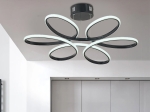 ΦΩΤΙΣΤΙΚΟ ΟΡΟΦΗΣ LED HERRING MEGAPAP ΜΕΤΑΛΛΙΚΟ ΧΡΩΜΑ ΜΑΥΡΟ 65X65X58ΕΚ.