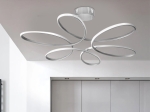 ΦΩΤΙΣΤΙΚΟ ΟΡΟΦΗΣ LED HERRING MEGAPAP ΜΕΤΑΛΛΙΚΟ ΧΡΩΜΑ ΛΕΥΚΟ 65X65X58ΕΚ.