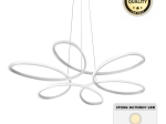 ΦΩΤΙΣΤΙΚΟ ΟΡΟΦΗΣ LED HERRING MEGAPAP ΜΕΤΑΛΛΙΚΟ ΧΡΩΜΑ ΛΕΥΚΟ 65X65X58ΕΚ.