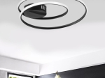 ΦΩΤΙΣΤΙΚΟ ΟΡΟΦΗΣ LED HERMANN MEGAPAP ΜΕΤΑΛΛΙΚΟ ΧΡΩΜΑ ΜΑΥΡΟ 44X44X7ΕΚ.