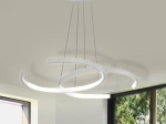 ΦΩΤΙΣΤΙΚΟ ΟΡΟΦΗΣ LED GORMLEY MEGAPAP ΜΕΤΑΛΛΙΚΟ ΧΡΩΜΑ ΛΕΥΚΟ 66X39X44ΕΚ.