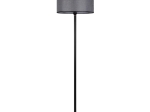 ΦΩΤΙΣΤΙΚΟ ΔΑΠΕΔΟΥ TREVISO MEGAPAP ΜΕΤΑΛΛΟ/ΥΦΑΣΜΑ PVC ΧΡΩΜΑ ΜΑΥΡΟ - ΓΚΡΙ 45X45X165ΕΚ.